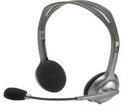 "Logitech Stereo Headset H110 (981-000271) "		 		