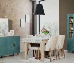 Qonaq otağı mebeli 