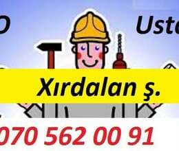 Xırdalan ş. Alo Usta Xidməti !