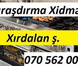 Xırdalan ş. Qaz Plite Unvanda Təmiri !