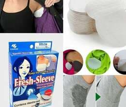 Tər əleyhinə qoltuq altı ped