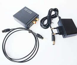 Optik to Analog Audio Converter