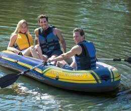 Hava ilə doldurma 3 nəfərlik Qayıq.İntex