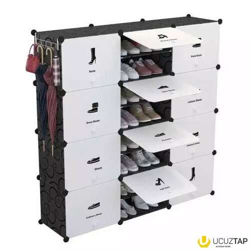 Ayaqqabı Dolabı Plastik