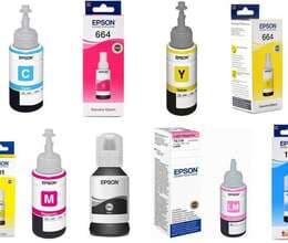 Epson printerləri üçün sulu boyalar kartriclər