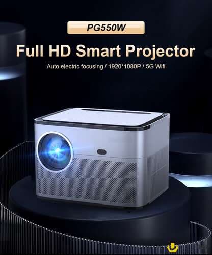 Android LED Projector PG550W (FULL HD 1080p) 