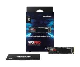 Samsung 990 Pro Heatsink Nvme M.2 1TB ssd