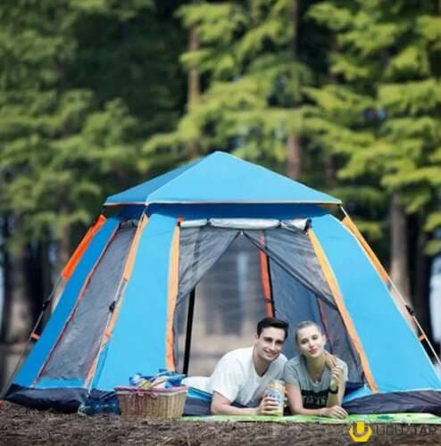 Çadır 4 nəfərlik aftomatik açılıb yığılan