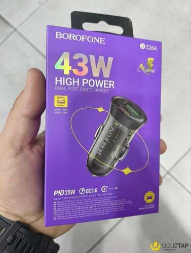 Borofone dual port 43 watt