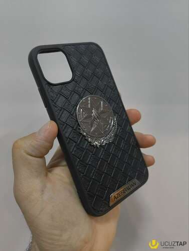 İPhone 11 gerbli dəri arxalıq