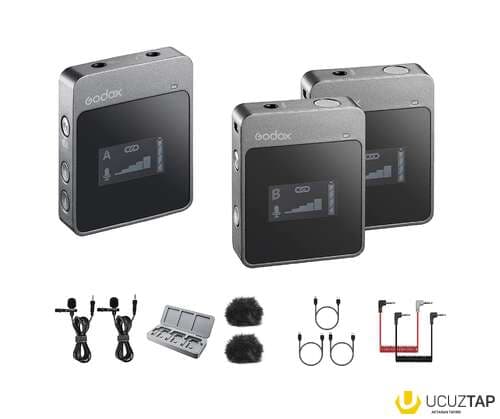 Godox Movelink M2 professional mikrofon dəsti