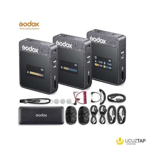 Godox Movelink ii M2 professional mikrofon dəsti