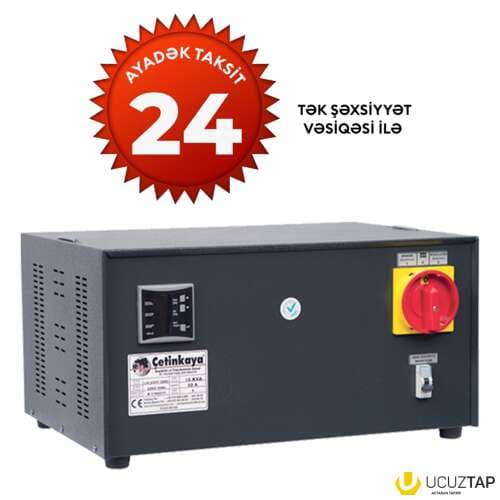 Stabilizator Çetinkaya 7,5 Kva MF 155-250v ALM