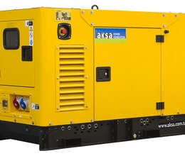 Generator Aksa 17 kV dizel motor kabinli model APD17A