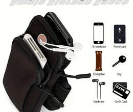 Maraton, Bisiklet ve Fitness için Uygun Tek Telefon Kolu Çantası