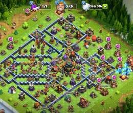 Clash of clansh rush 17