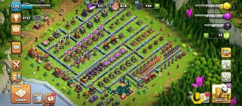 Clash of clans th16 rush