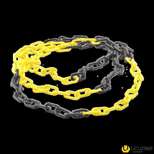 Plastik zəncir (sarı/qara)
