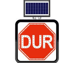 Günəş Enerjili Yol Nişanları