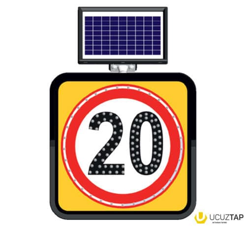 Günəş Enerjili Nişanlar Sürət 20