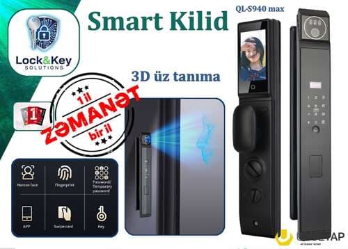 Smart kilid Ql-S940 New max face