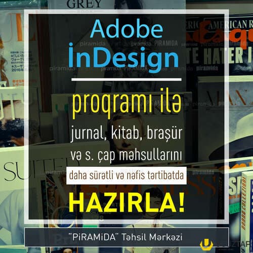 Adobe İnDesign kursu