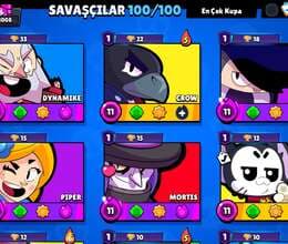 Brawl Stars hesabi