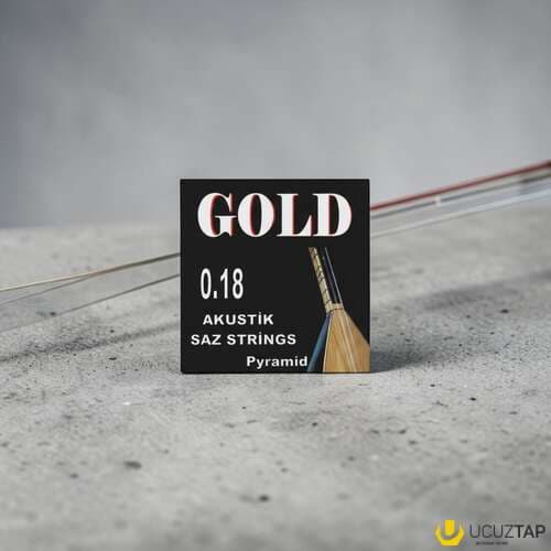 Akustik Saz Simləri – 0.18 (7 ədəd)