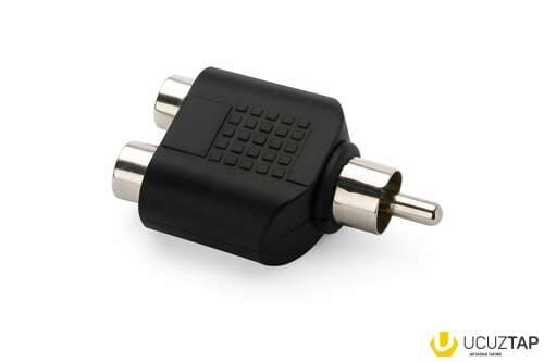  Peroxod Ötürücü 1-RCA-2 RCA birləşdiriciləri