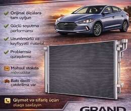 Hyundai Elantra 2016-2018 kondisioner radiatoru 