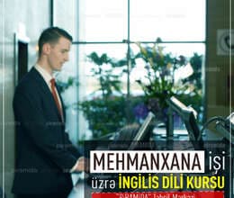 Mehmanxana işi üzrə İngilis dili kursları